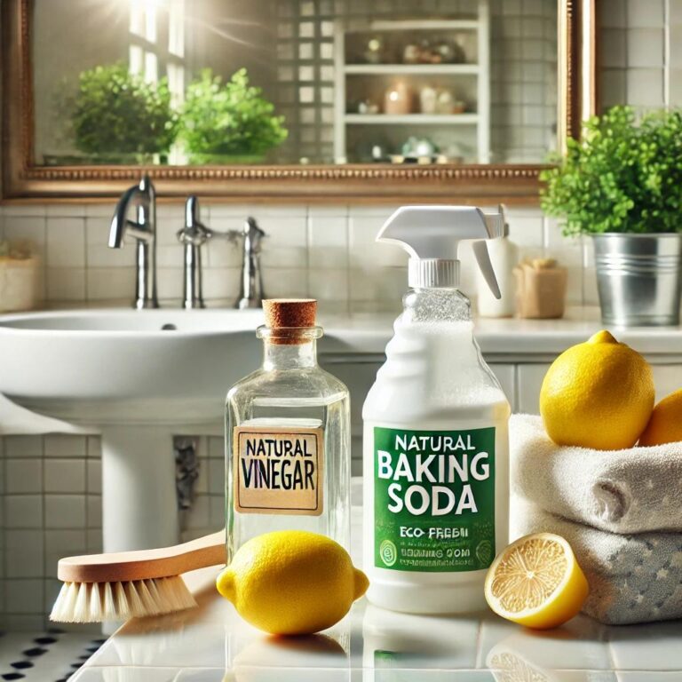 Sparkling Bathroom Cleaning Natural